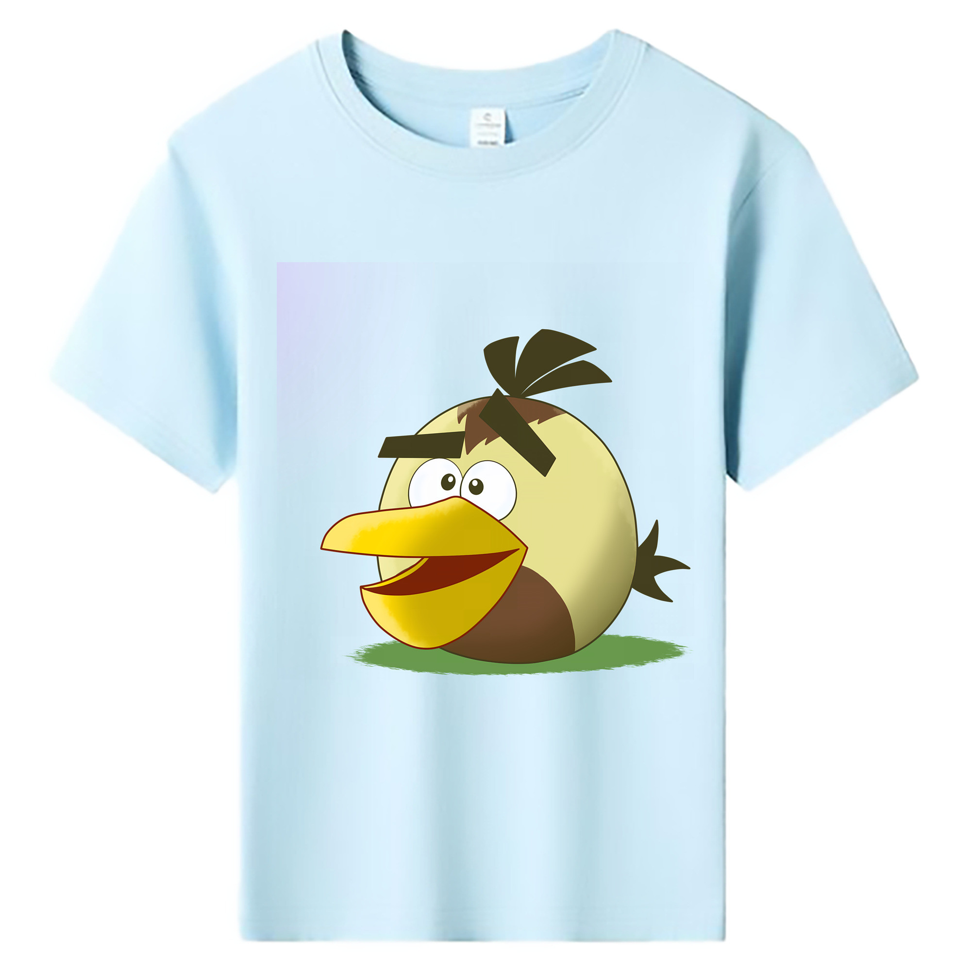 （画像用） Angry Birds アングリーバード 綿100％キッズTシャツ（フロントプリント）
